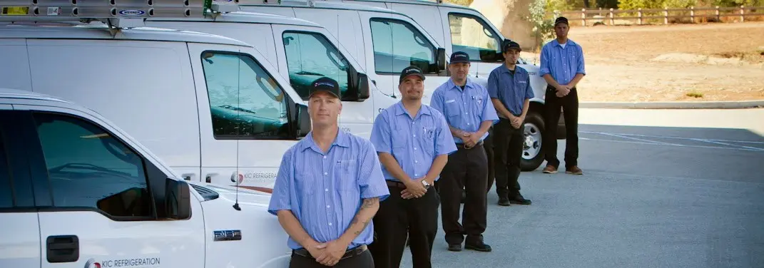 KIC Refrigeration crew ready for Mini Split Repair jobs across Rainbow Springs